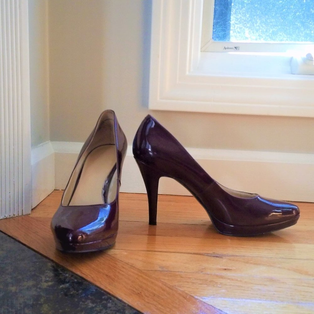 Maroon High Heels
